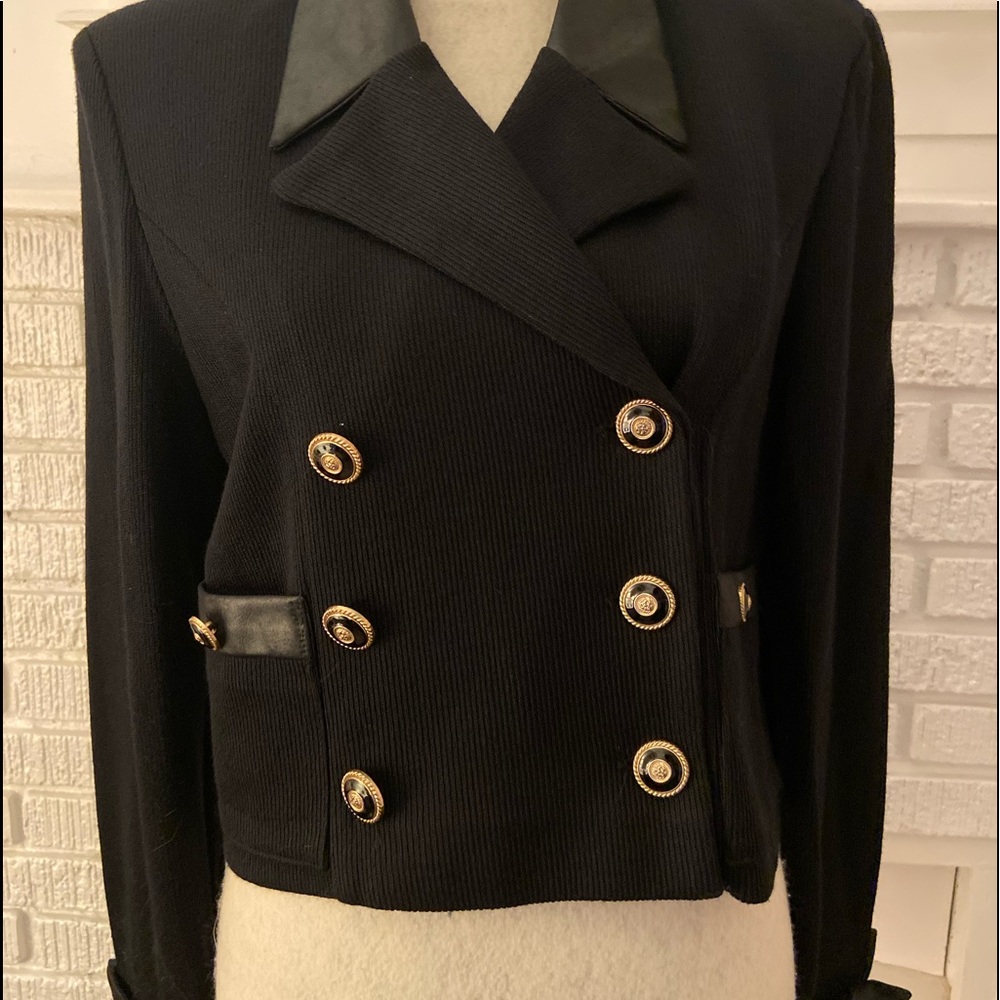 Vintage 1980’s black jacket by Jessica Howard